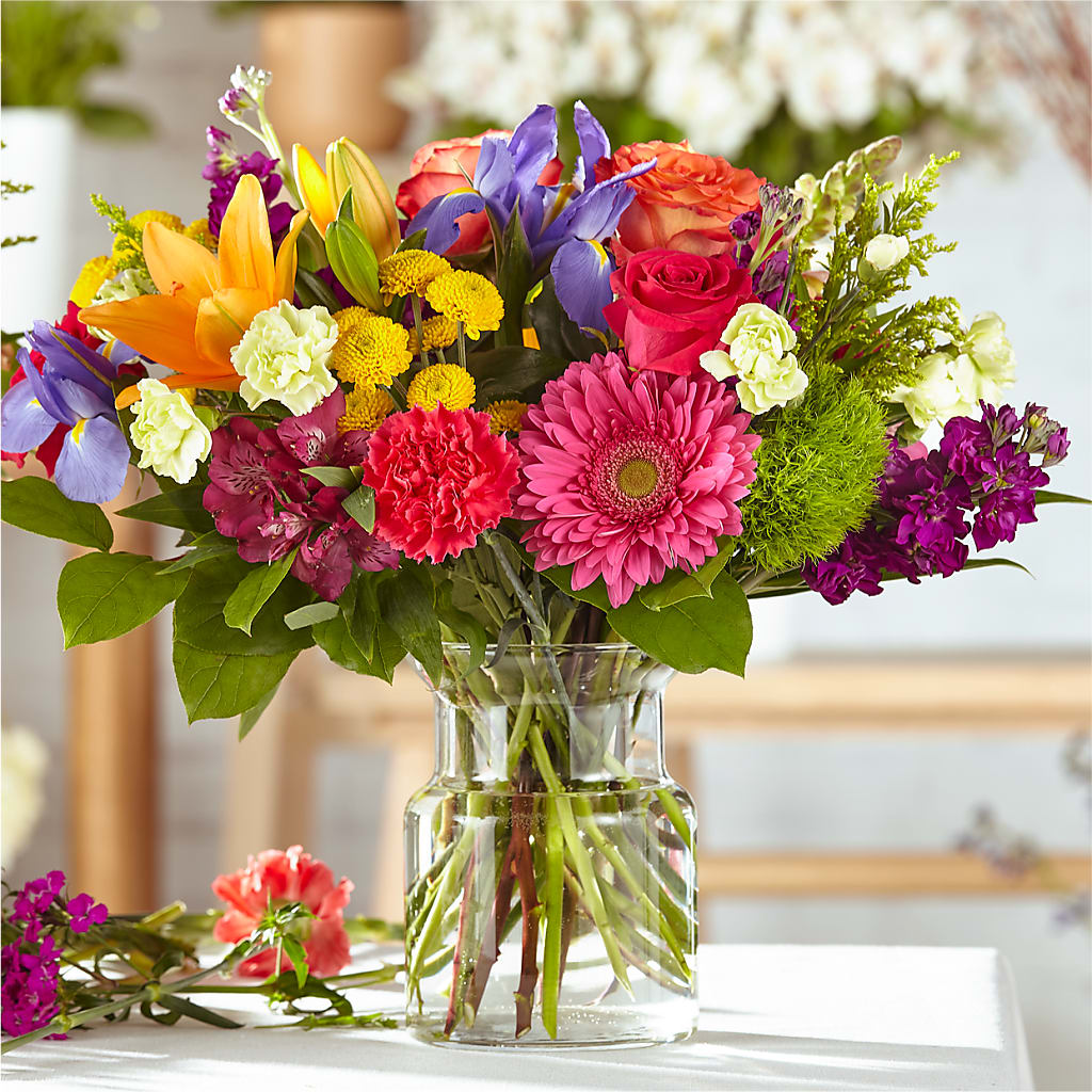 Bold & Bright – A Florist Original – Berkeley Florist, Moncks Corner SC