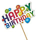 Happy Birthday Pick