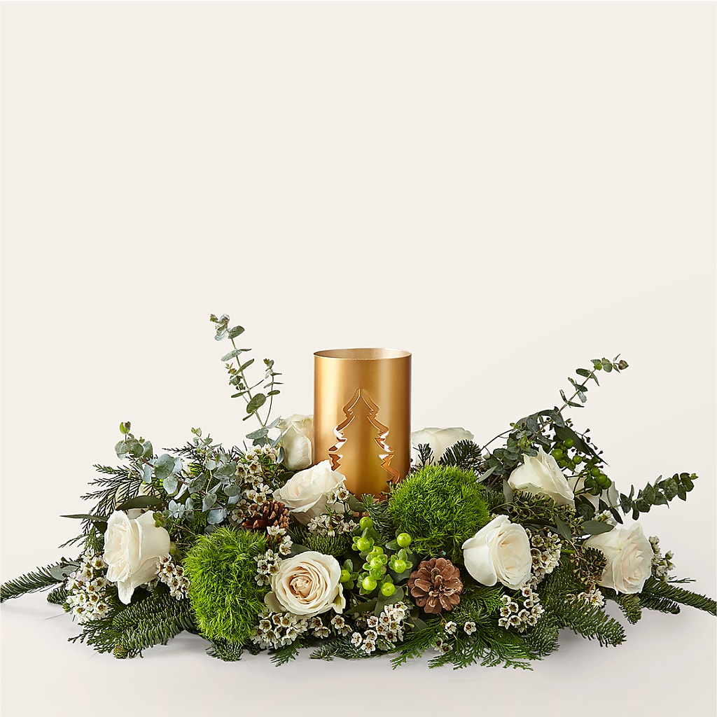 Chestnuts Roasting Centerpiece – Berkeley Florist, Moncks Corner SC
