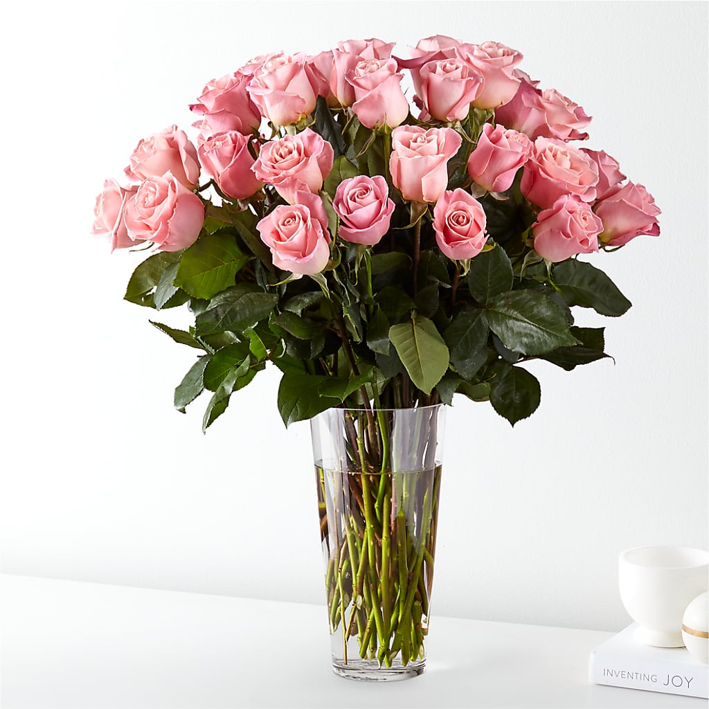 Long Stem Pink Rose Bouquet – Berkeley Florist, Moncks Corner SC