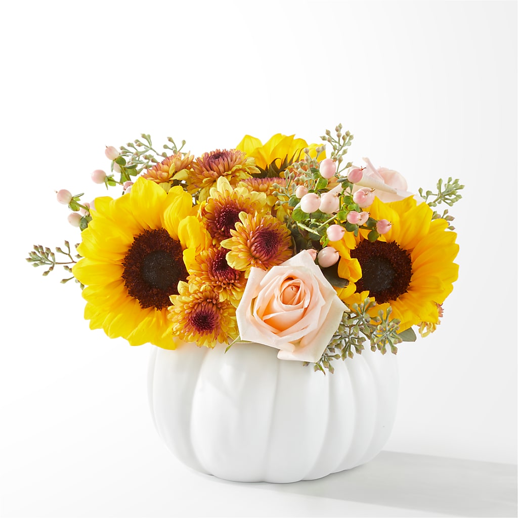 Pumpkin to Talk About Bouquet – Berkeley Florist, Moncks Corner SC