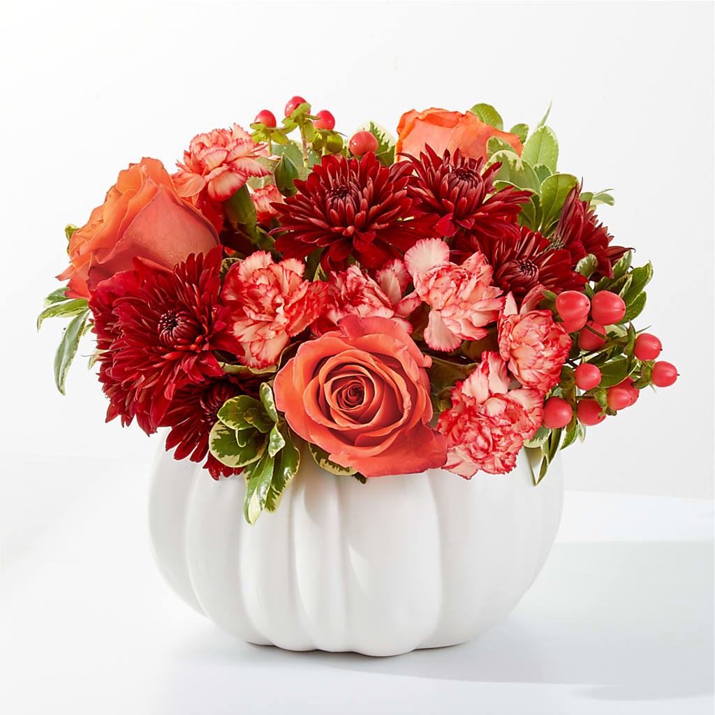 Autumn Air Pumpkin Bouquet – Berkeley Florist, Moncks Corner SC