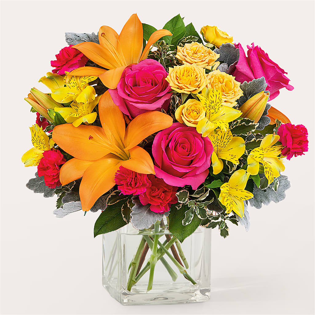 To the Tropics Bouquet – Berkeley Florist, Moncks Corner SC