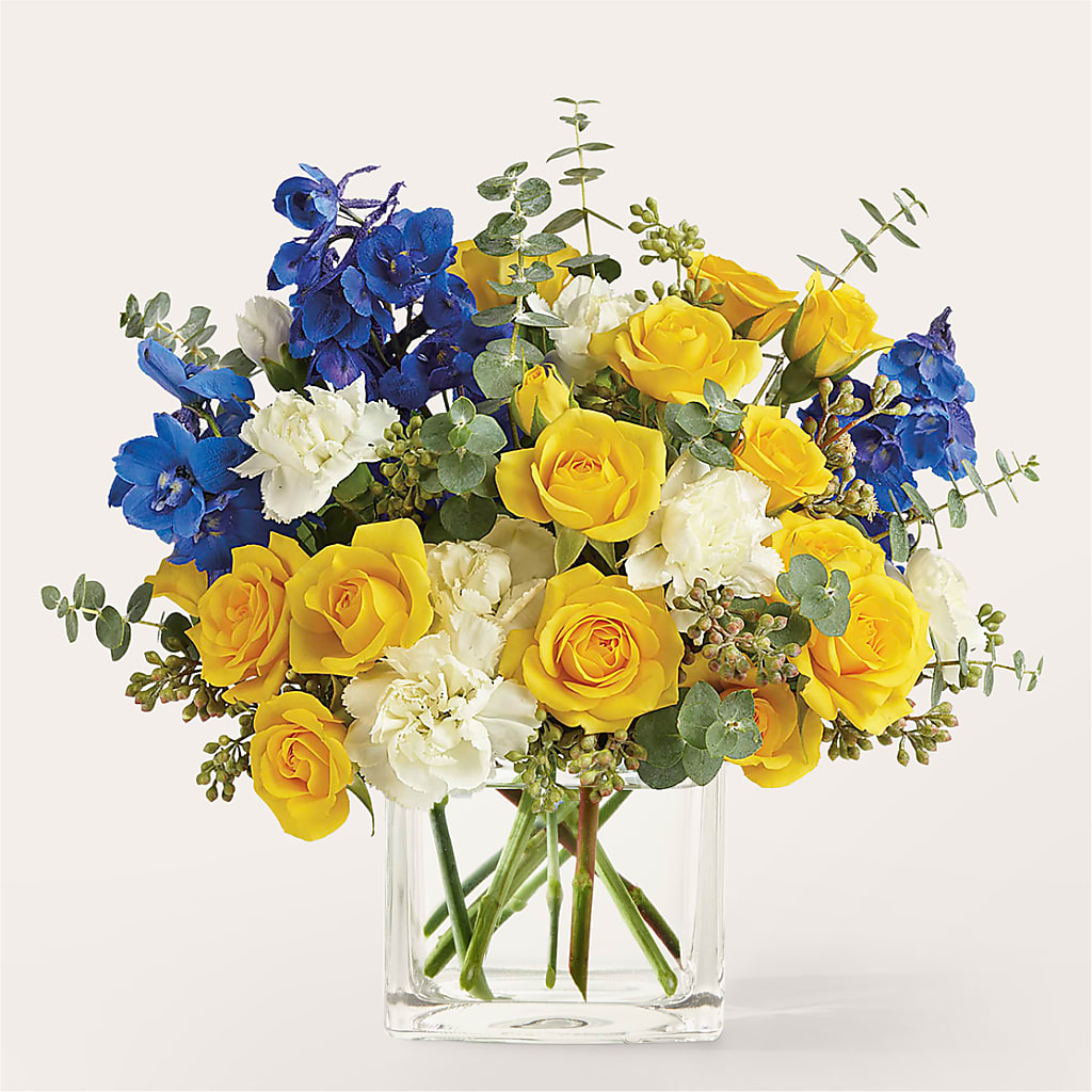 Sparkling Citrine Bouquet – Berkeley Florist, Moncks Corner SC