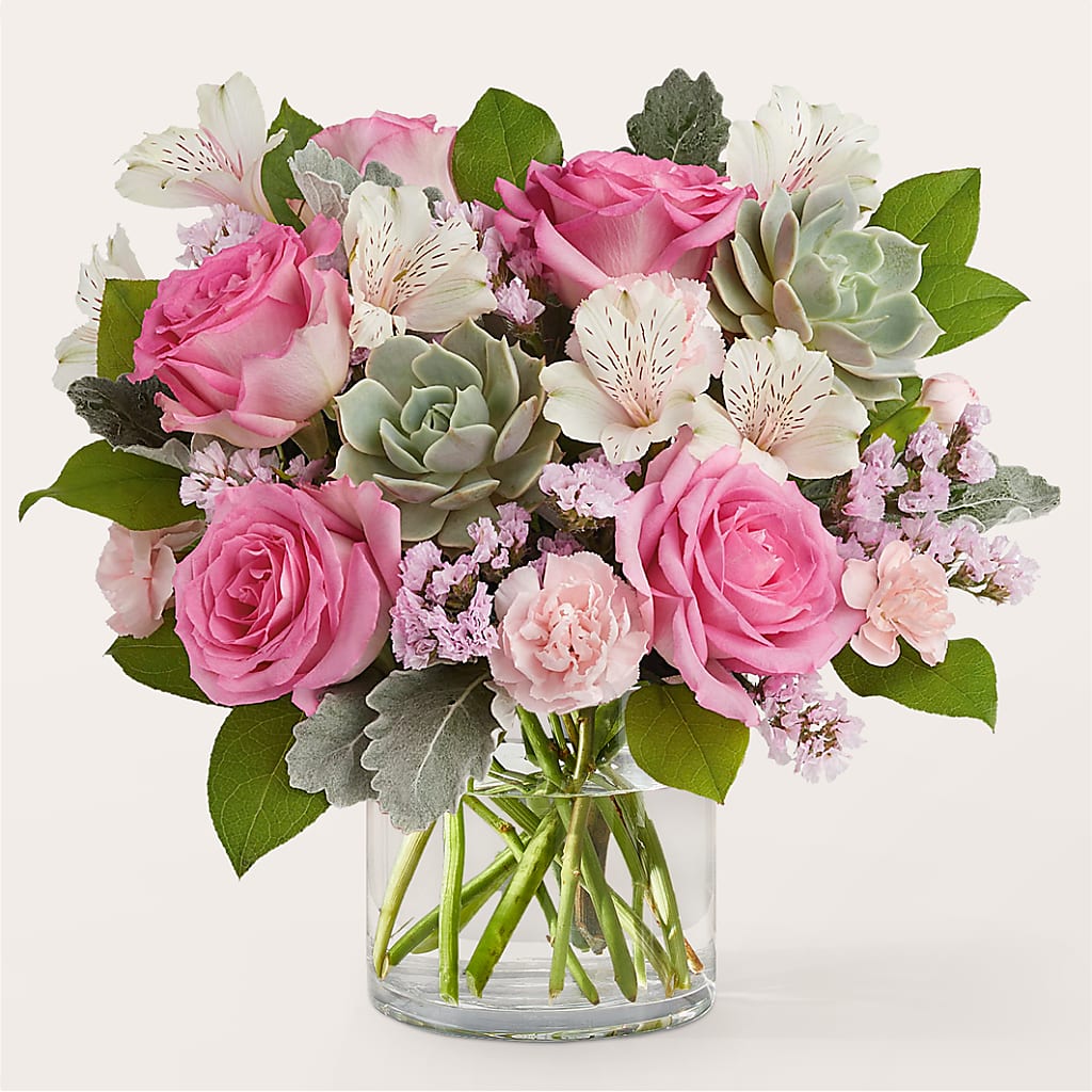 Dusty Rose Bouquet – Berkeley Florist, Moncks Corner SC