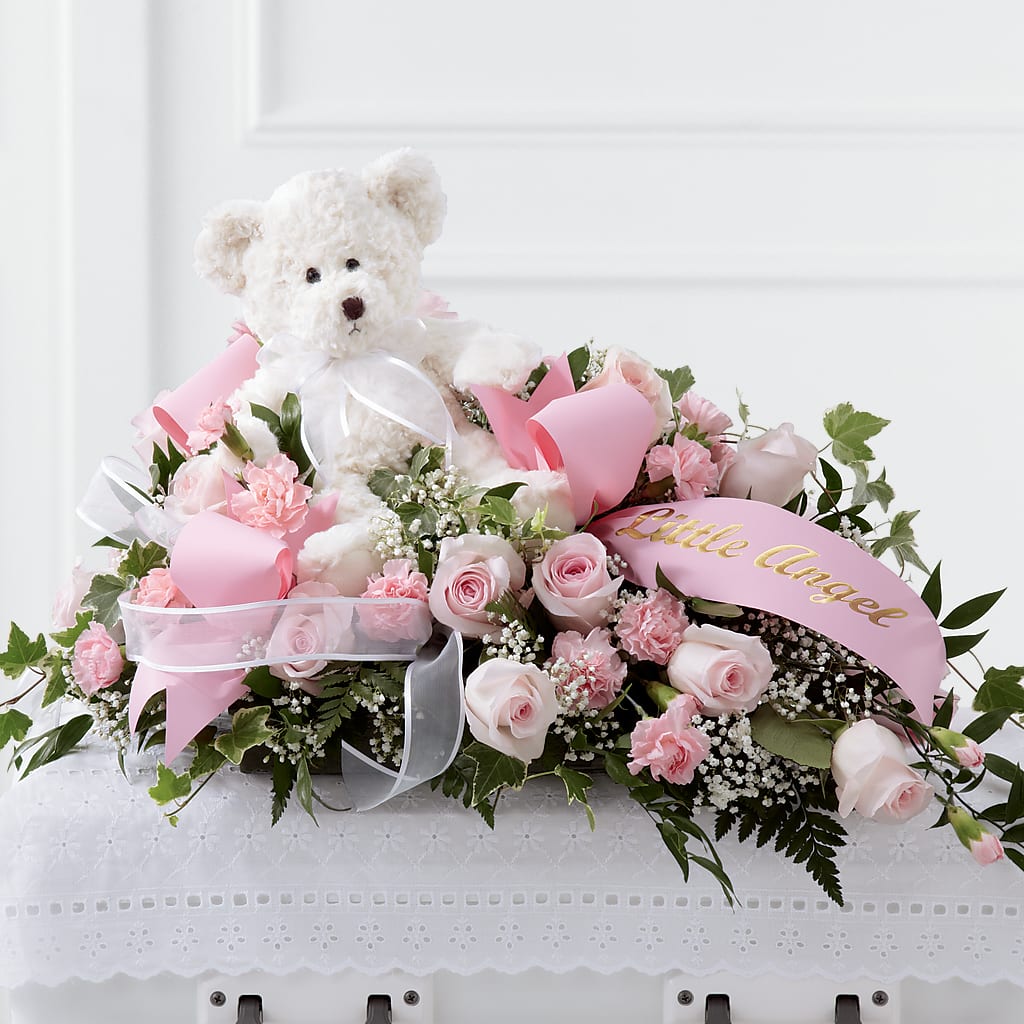 Touch of Sympathy Casket Spray – Berkeley Florist, Moncks Corner SC