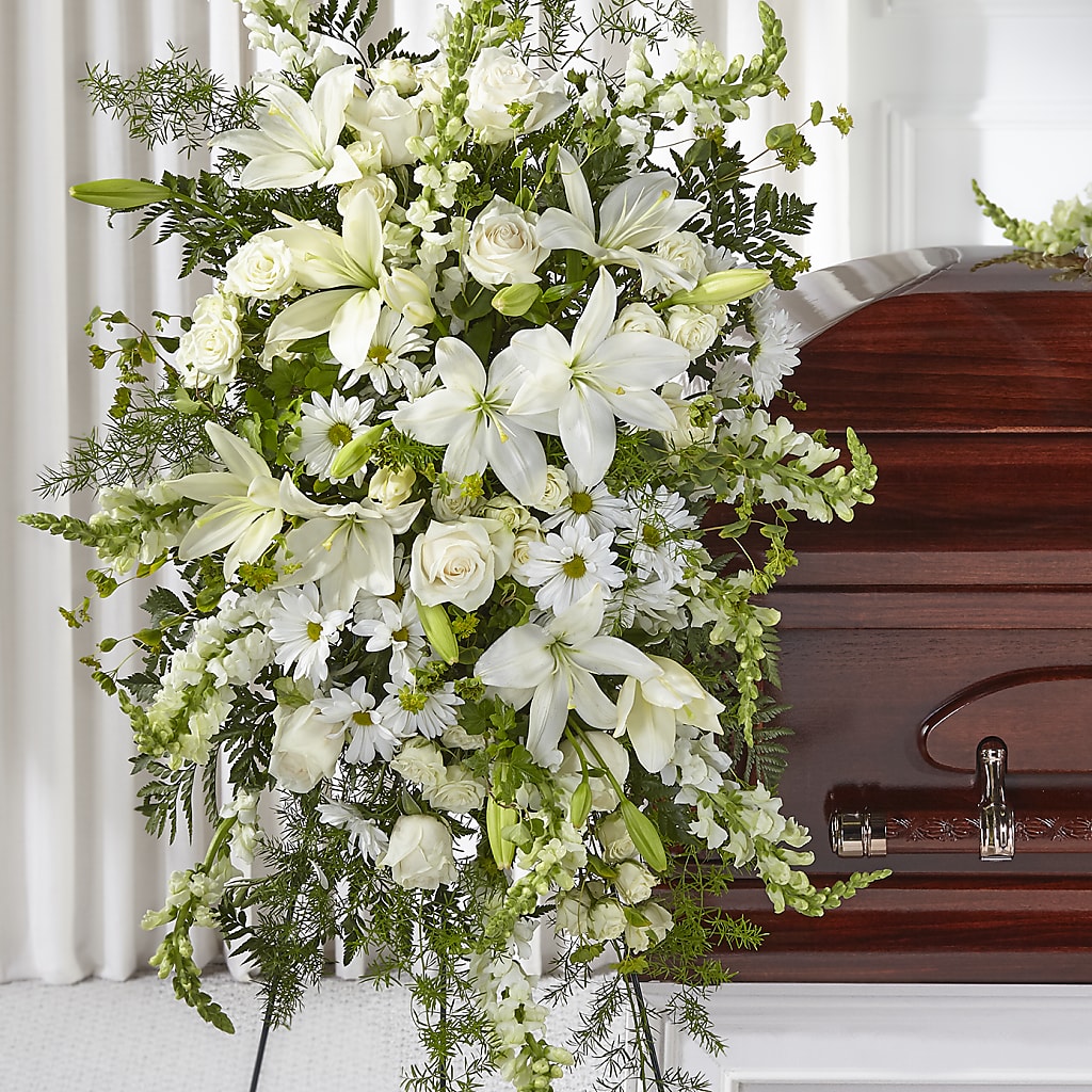 Loving Thoughts Standing Spray – Berkeley Florist, Moncks Corner SC