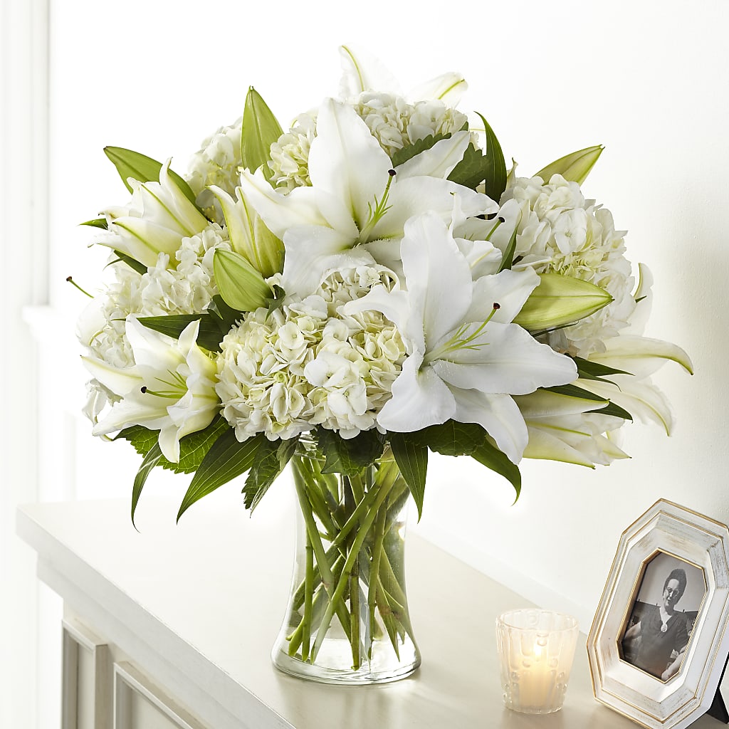 Compassionate Lily Bouquet – Berkeley Florist, Moncks Corner SC