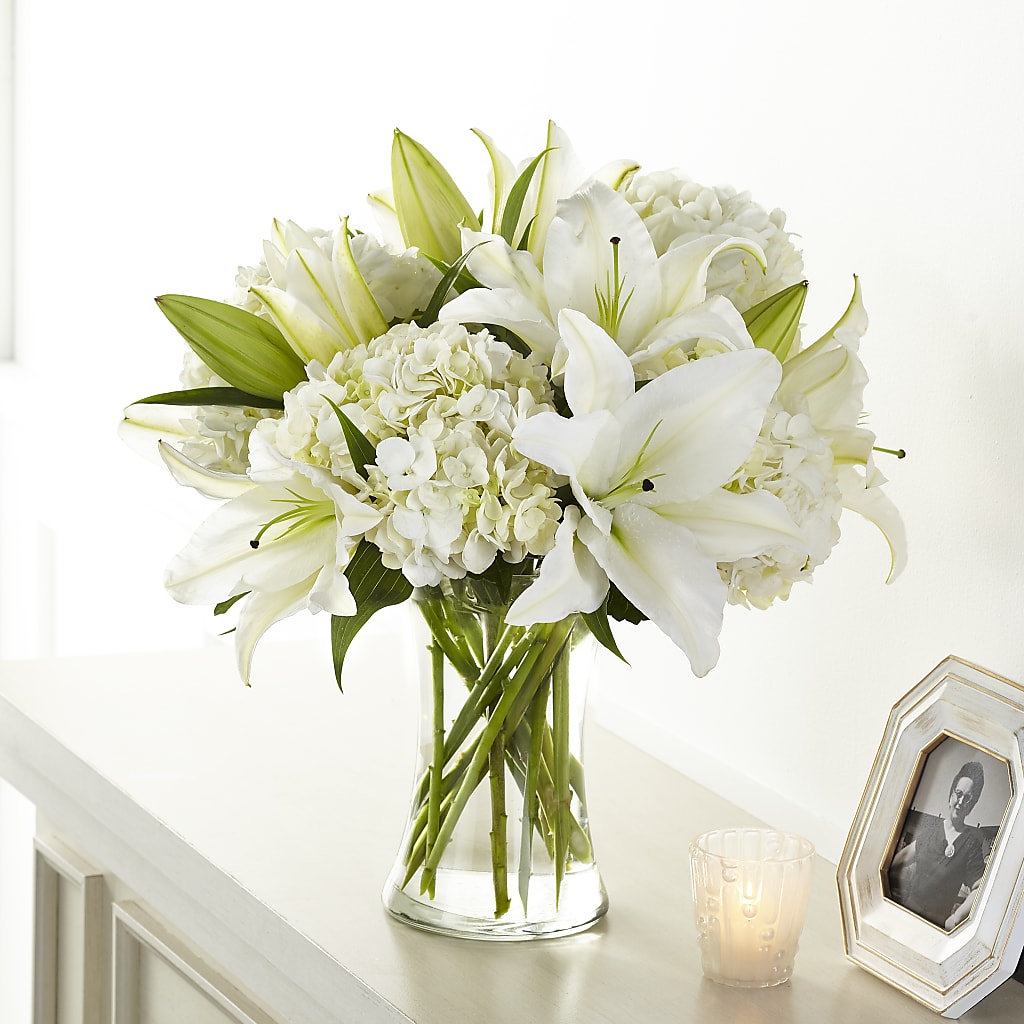 Compassionate Lily Bouquet – Berkeley Florist, Moncks Corner SC