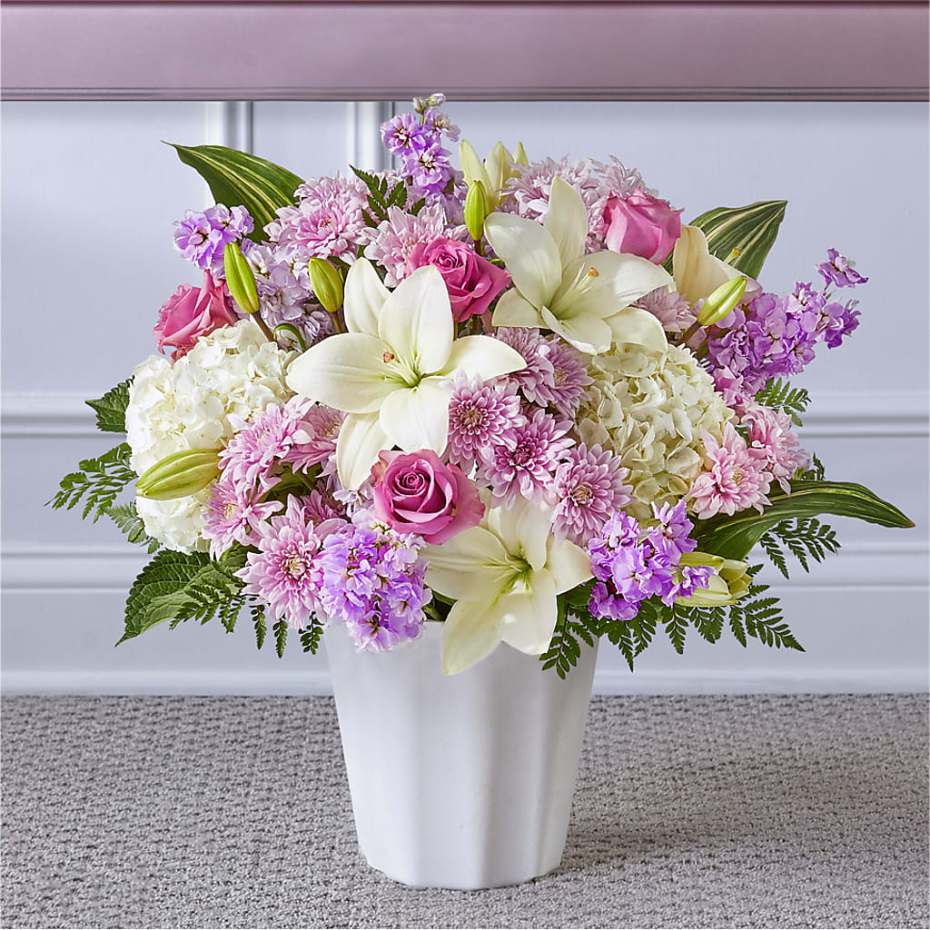 Heaven Sent Floor Basket – Berkeley Florist, Moncks Corner SC