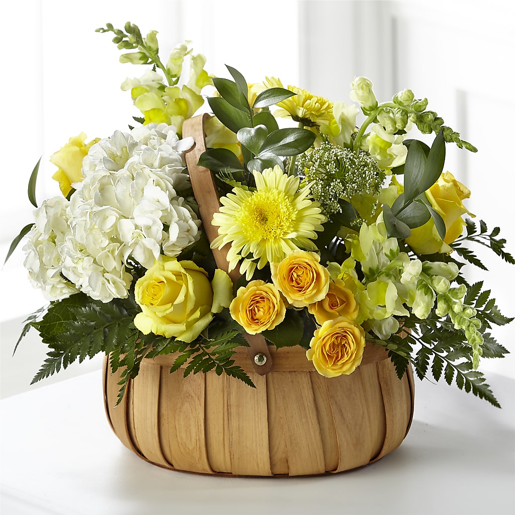 Rustic Remembrance Basket – Berkeley Florist, Moncks Corner SC