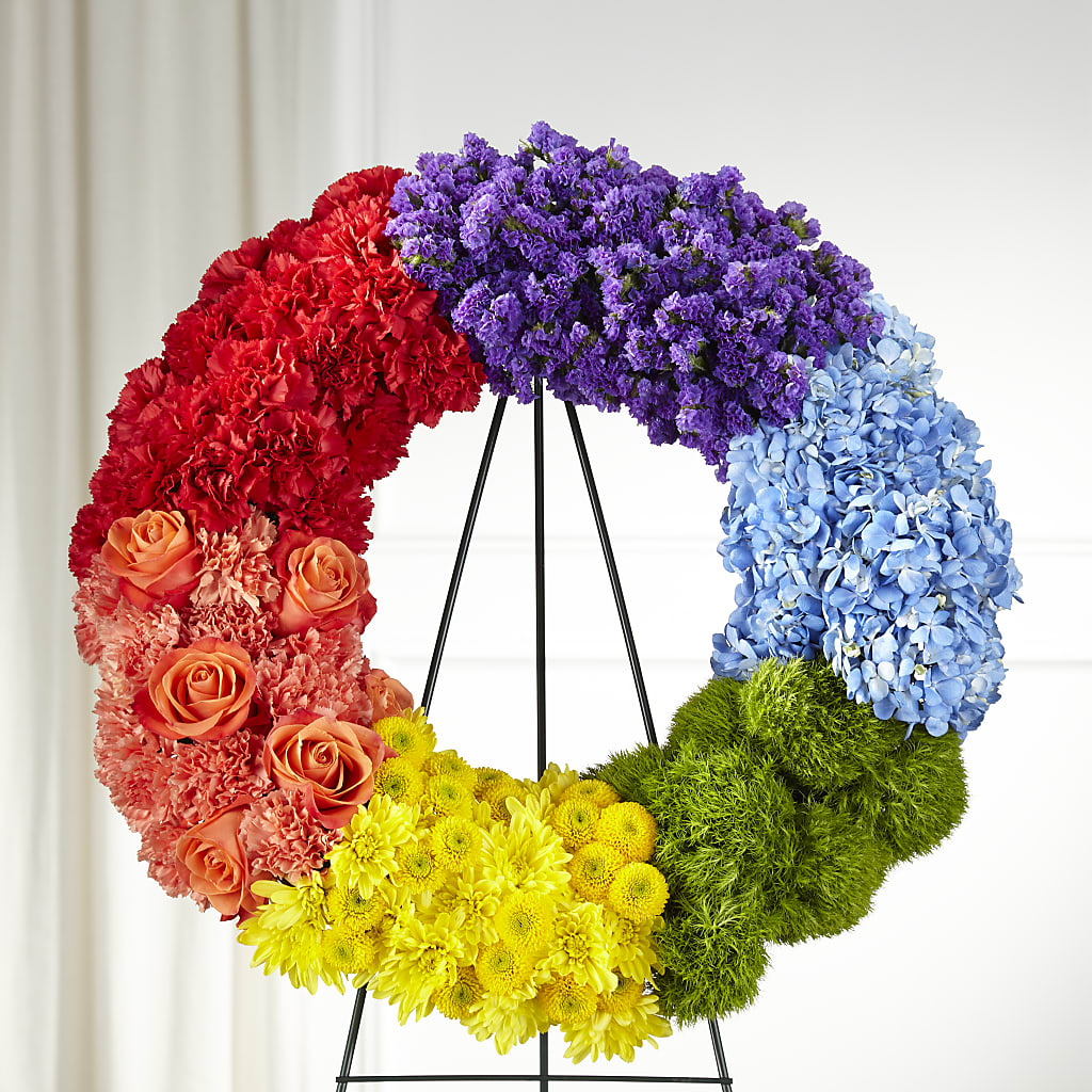 Circle of Love Wreath – Berkeley Florist, Moncks Corner SC