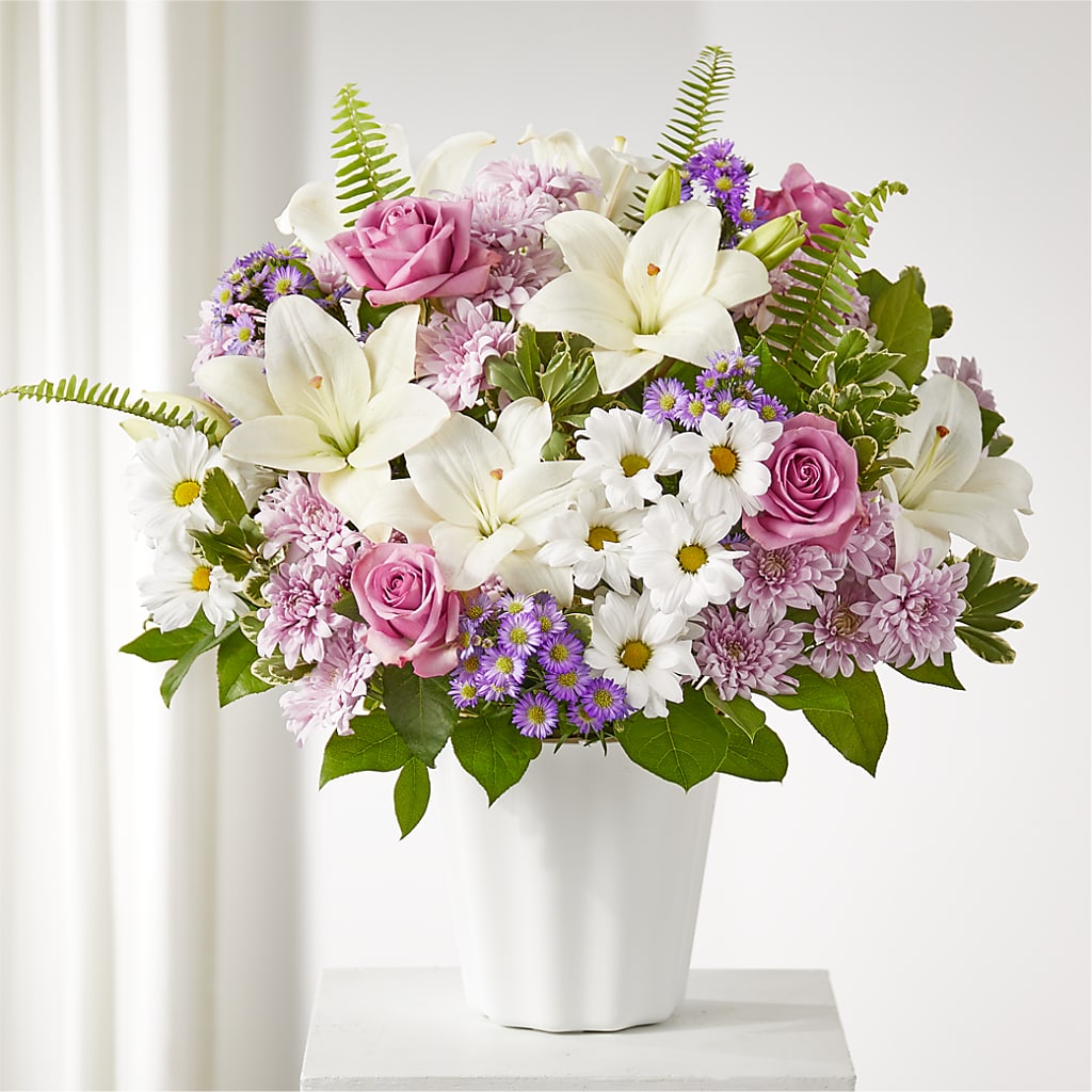 Warmest Thoughts Tabletop Basket – Berkeley Florist, Moncks Corner SC