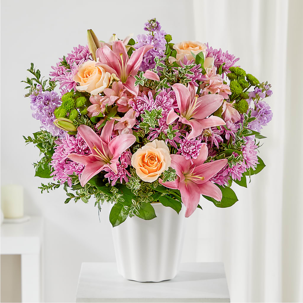 Supportive Embrace Tabletop Basket – Berkeley Florist, Moncks Corner SC