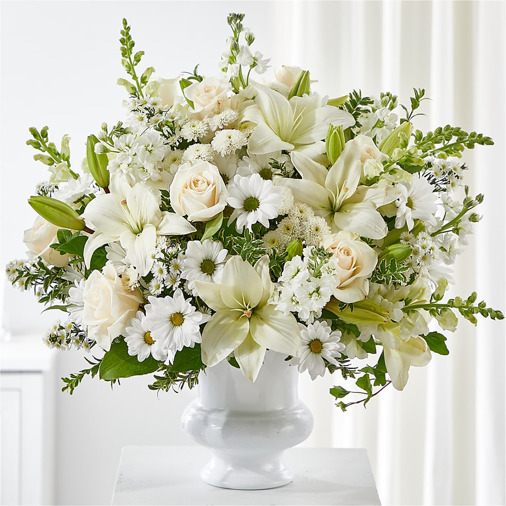 Uplifting Urn Arrangement – Berkeley Florist, Moncks Corner SC