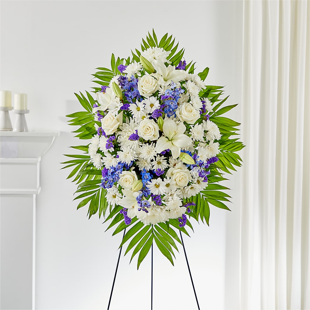 At Rest Standing Spray – Berkeley Florist, Moncks Corner SC
