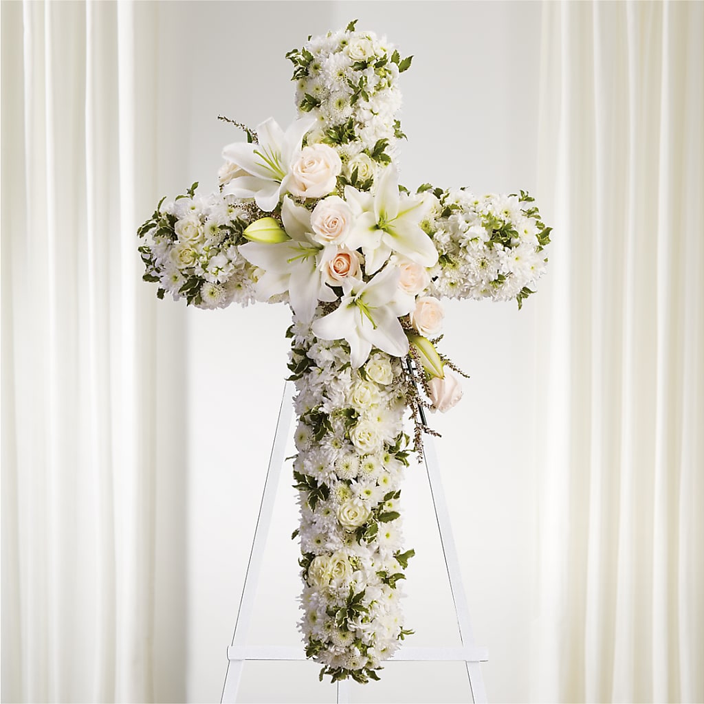 Spiritual Guidance Standing Spray – Berkeley Florist, Moncks Corner SC