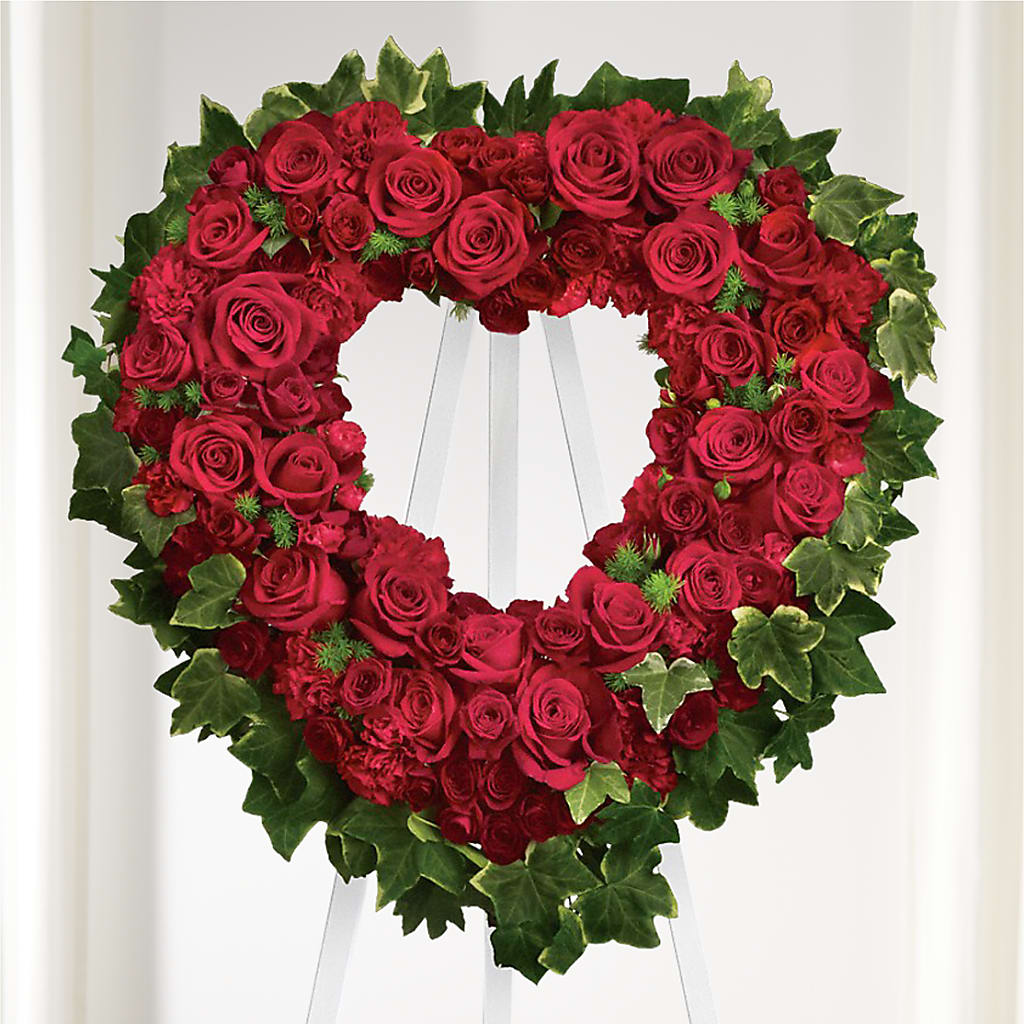 Wholehearted Standing Spray – Berkeley Florist, Moncks Corner SC