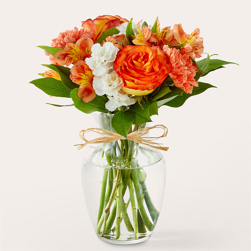 Apricot Glow Bouquet – Berkeley Florist, Moncks Corner SC