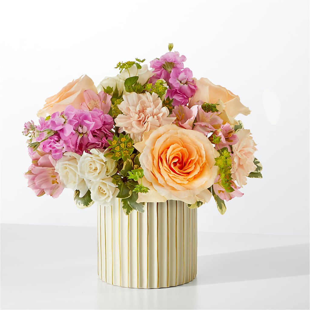 Paradise Bouquet with Ivory Vase – Berkeley Florist, Moncks Corner SC