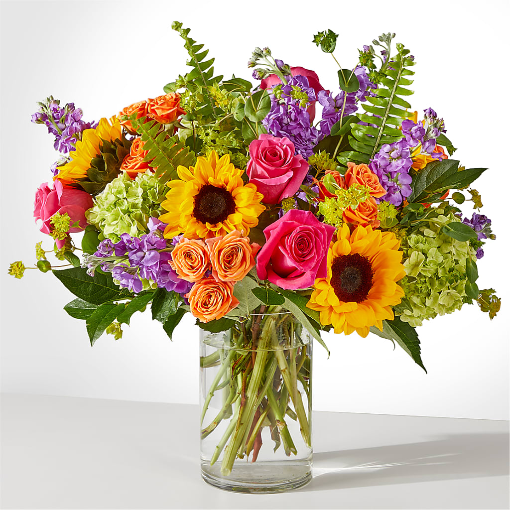 Vibrant Greetings Bouquet – Berkeley Florist, Moncks Corner SC