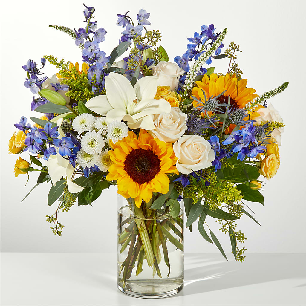 Wonderfully Sunny Bouquet – Berkeley Florist, Moncks Corner SC