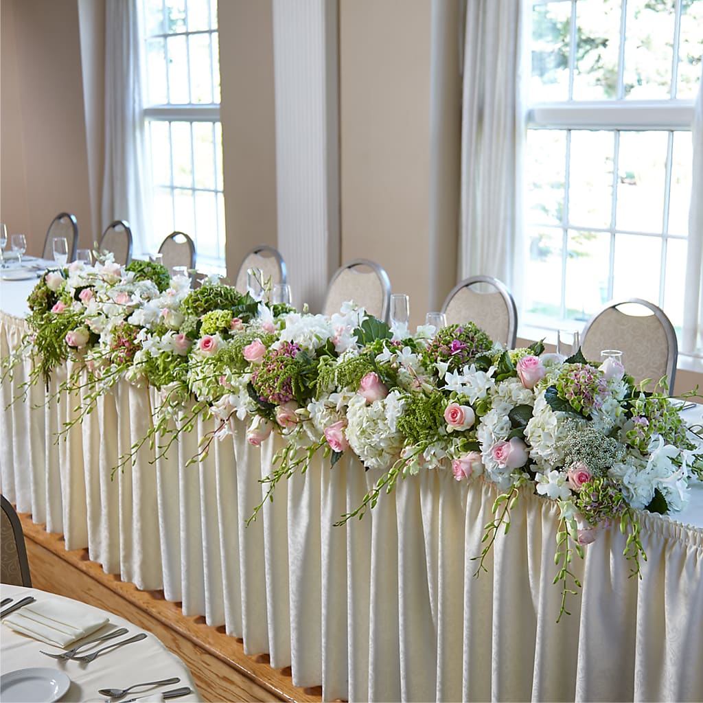 State of Joy Head Table Arrangement – Berkeley Florist, Moncks Corner SC