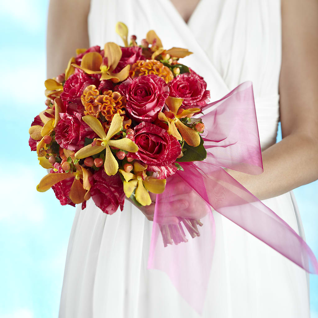 Brilliant Shades of Love Bouquet – Berkeley Florist, Moncks Corner SC