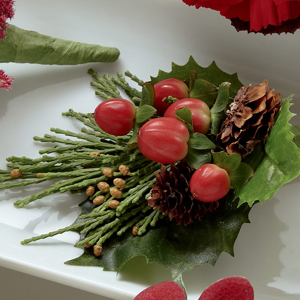 Red Berry Boutonniere – Berkeley Florist, Moncks Corner SC