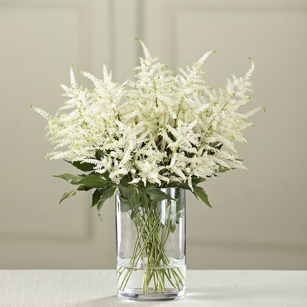 White Astilbe Bouquet – Berkeley Florist, Moncks Corner SC