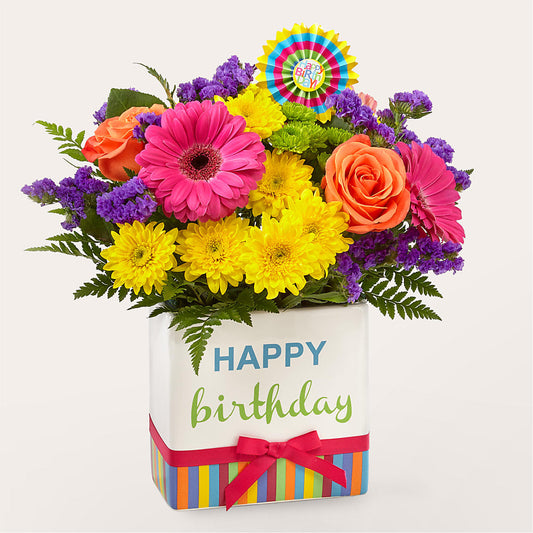 Birthday Brights Bouquet –  Berkeley Florist, Moncks Corner SC