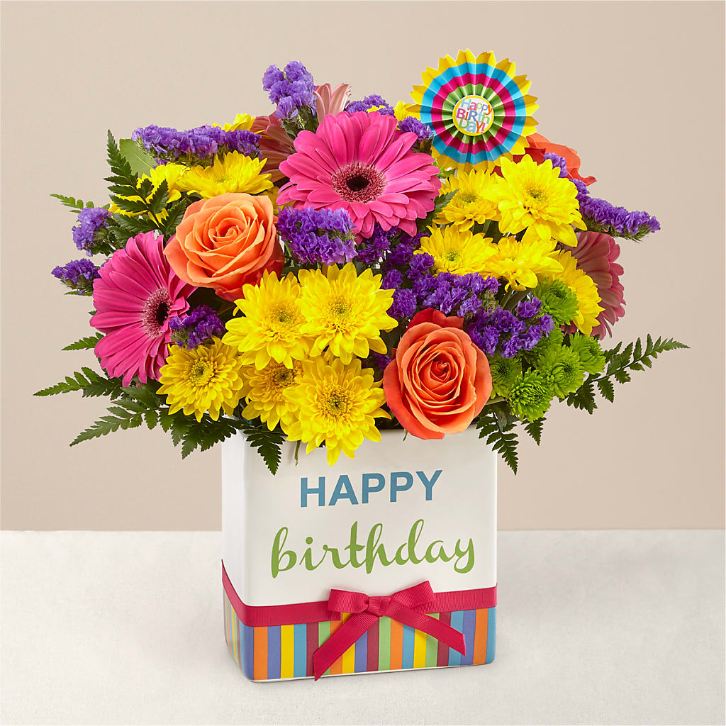 Birthday Brights Bouquet –  Berkeley Florist, Moncks Corner SC