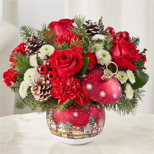 Christmas Carols Ornament –  Berkeley Florist, Moncks Corner SC