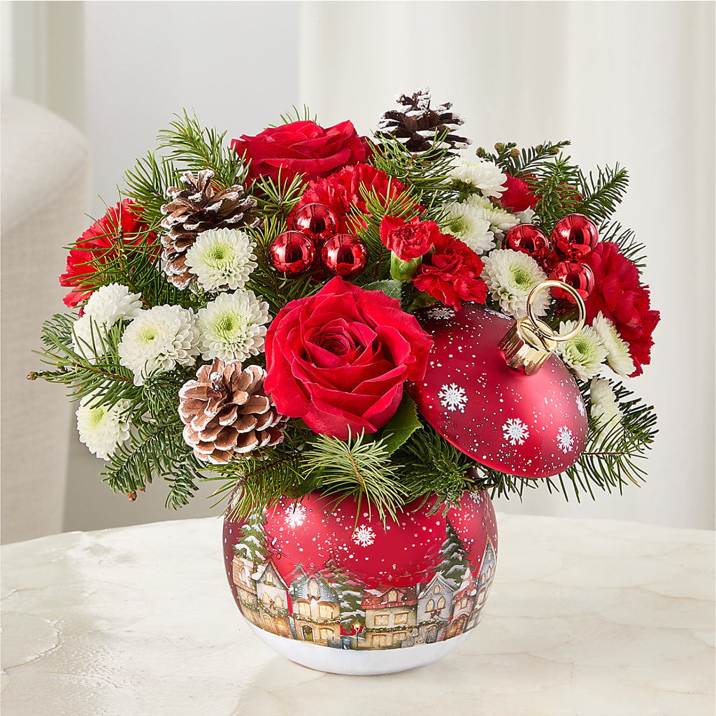 Christmas Carols Ornament –  Berkeley Florist, Moncks Corner SC