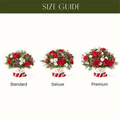 Jolly Snowman Bouquet –  Berkeley Florist, Moncks Corner SC