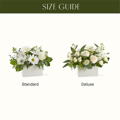 Fresh Linen Box Bouquet –  Berkeley Florist, Moncks Corner SC
