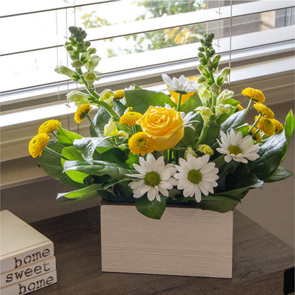 Sun Salutation Box Bouquet –  Berkeley Florist, Moncks Corner SC