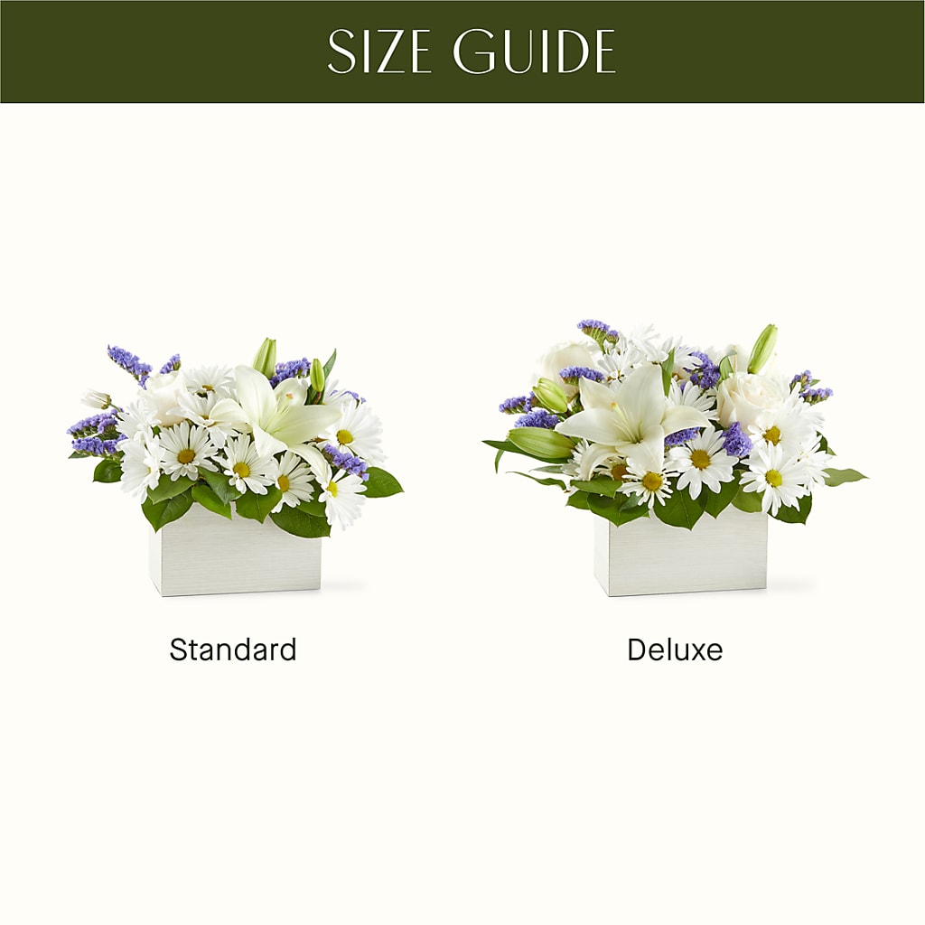 Beyond Blue Box Bouquet –  Berkeley Florist, Moncks Corner SC