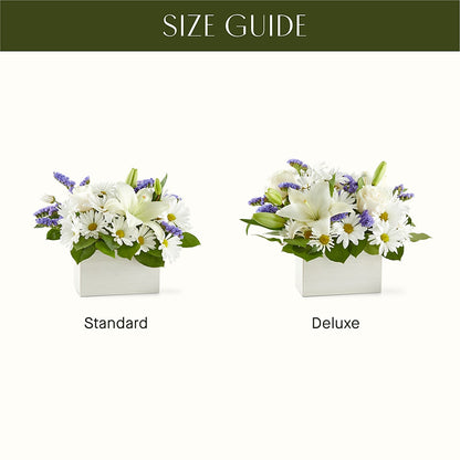 Beyond Blue Box Bouquet –  Berkeley Florist, Moncks Corner SC