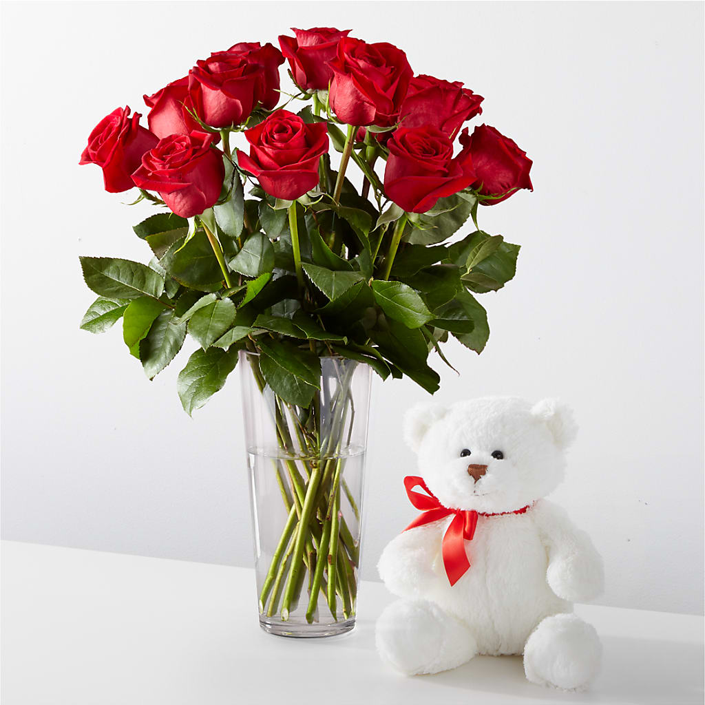 Romantic Long Stem Red Rose Bouquet Bundles –  Berkeley Florist, Moncks Corner SC