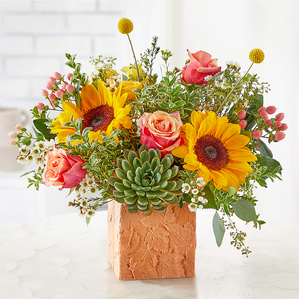Sunflower Season Bouquet –  Berkeley Florist, Moncks Corner SC