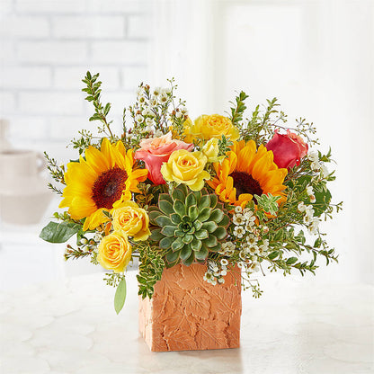 Sunflower Season Bouquet –  Berkeley Florist, Moncks Corner SC
