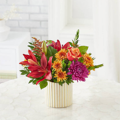 Burgundy Landscape Bouquet –  Berkeley Florist, Moncks Corner SC
