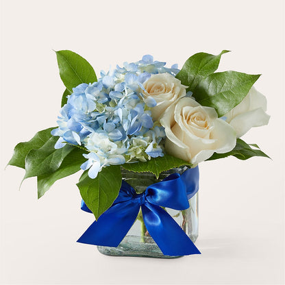 Sky Blue Delight Bouquet –  Berkeley Florist, Moncks Corner SC