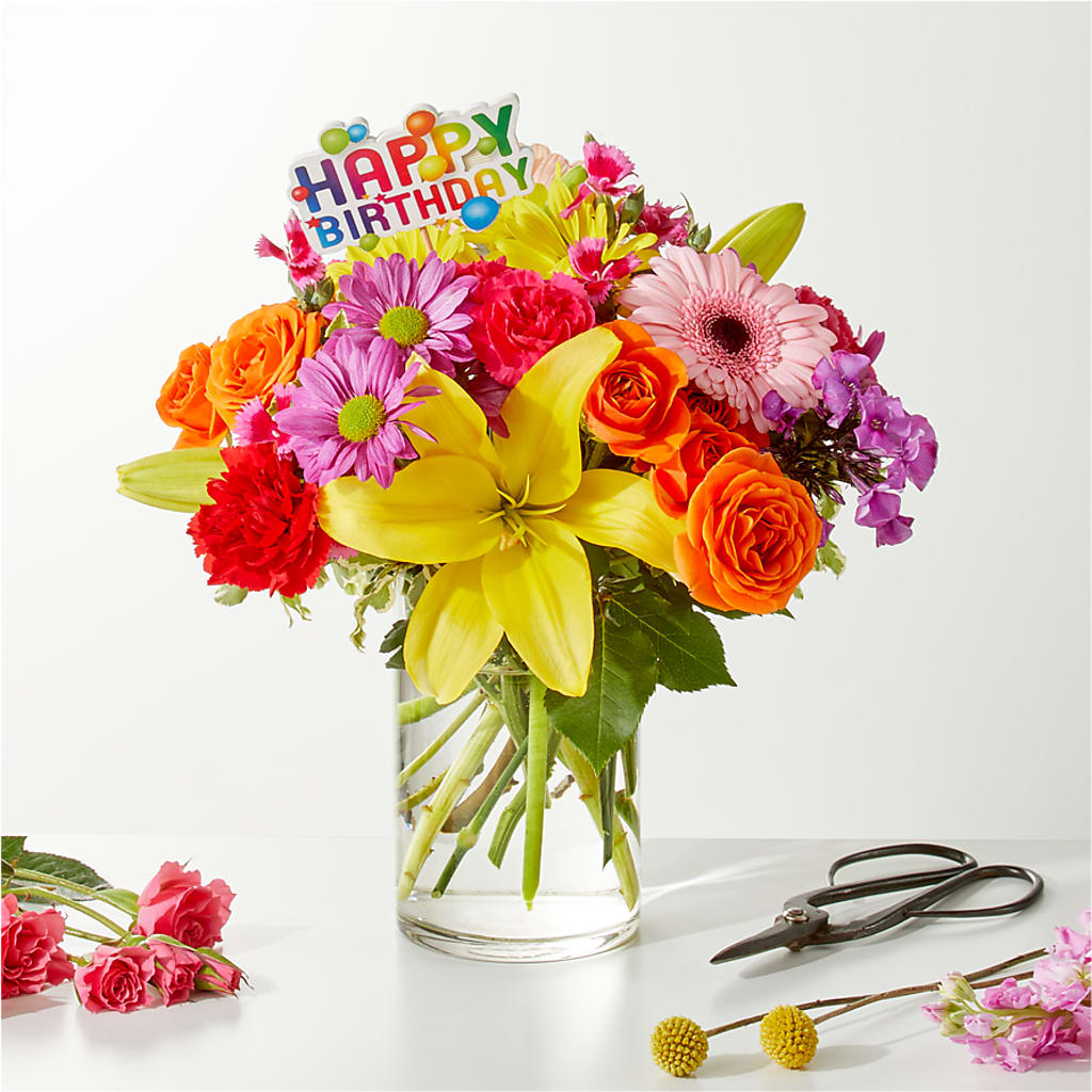 Cue the Confetti - A Florist Original –  Berkeley Florist, Moncks Corner SC