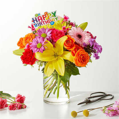 Cue the Confetti - A Florist Original –  Berkeley Florist, Moncks Corner SC