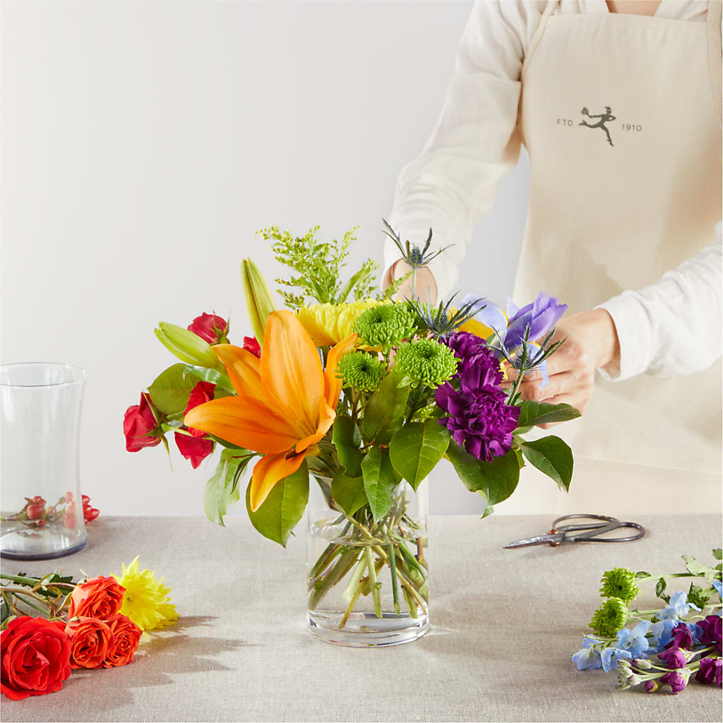 Summer Spectra - A Florist Original –  Berkeley Florist, Moncks Corner SC