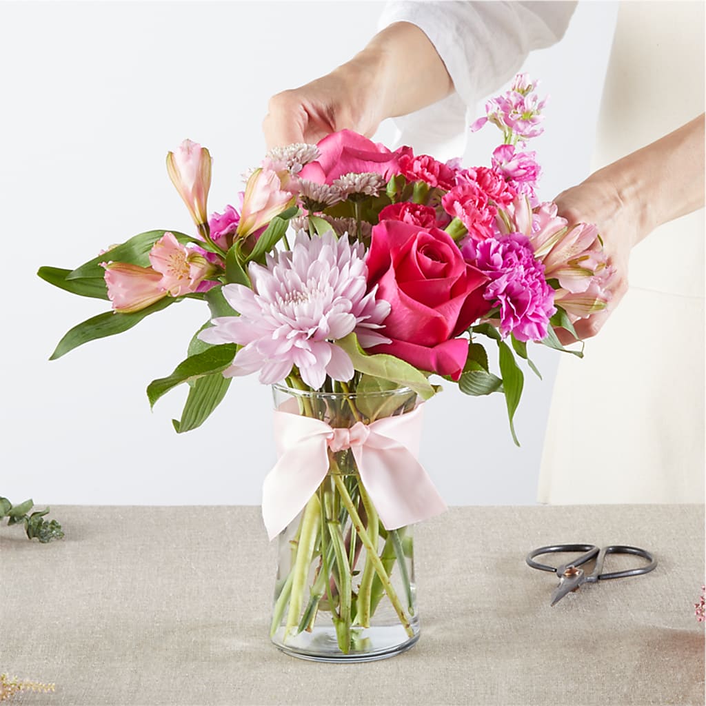 Pink Ribbon - A Florist Original –  Berkeley Florist, Moncks Corner SC