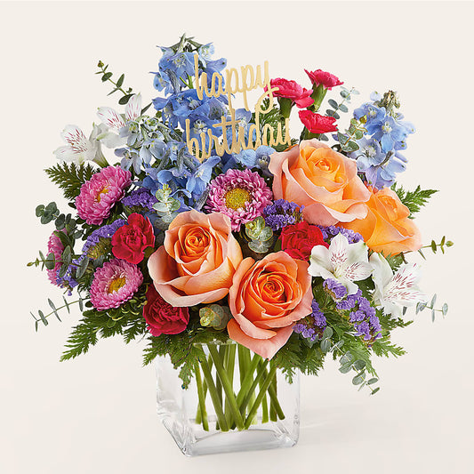 Birthday Bash Bouquet –  Berkeley Florist, Moncks Corner SC