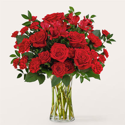 Brilliant Ruby Bouquet –  Berkeley Florist, Moncks Corner SC
